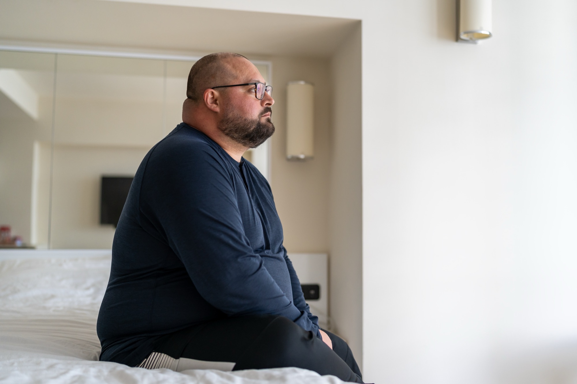 Portret van een deelnemer die zijn verhaal deelt